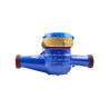 Medidor de Agua Roscado. Cuerpo de hierro Cabeza de latón